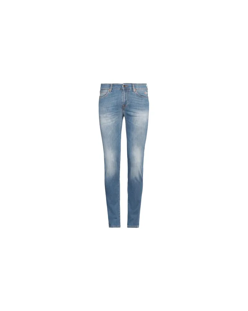 Roy Roger's HOSEN & RÖCKE - Jeanshosenauf YOOX.COM Blau