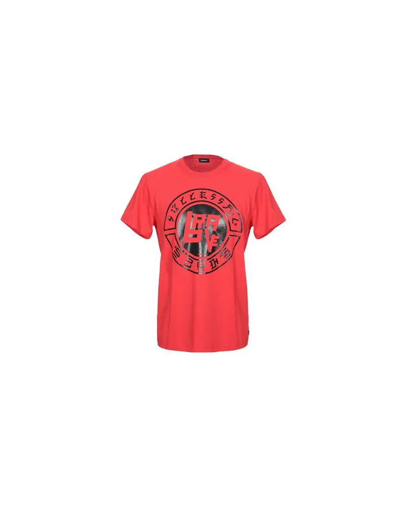 Diesel TOPS - T-shirtsauf YOOX.COM Rot