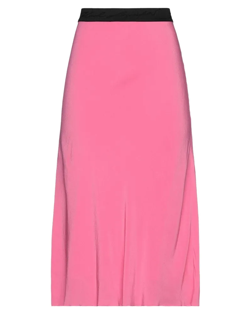 Karl Lagerfeld Midi-Rock Rosa