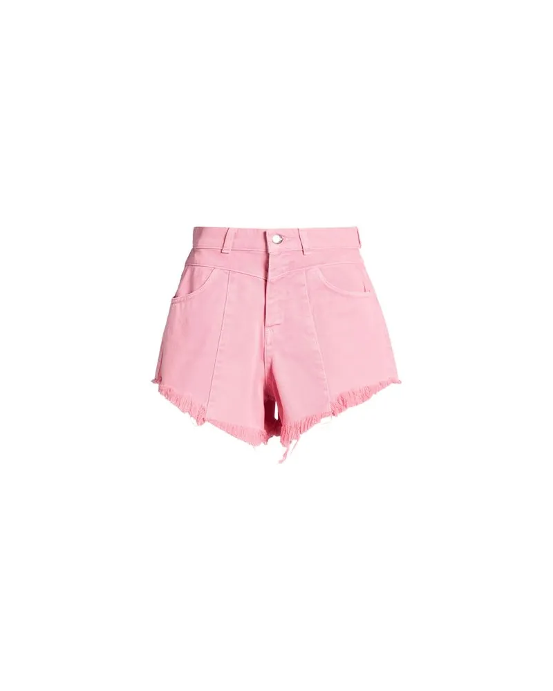 HINNOMINATE HOSEN & RÖCKE - Jeansshortsauf YOOX.COM Rosa