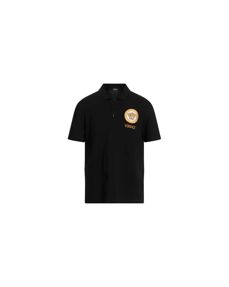 Versace TOPS - Poloshirtsauf YOOX.COM Schwarz