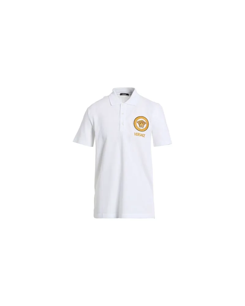 Versace TOPS - Poloshirtsauf YOOX.COM Weiß