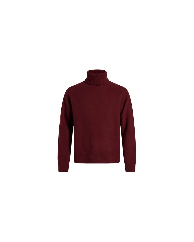 Maison Margiela STRICKWAREN - Rollkragenpulloverauf YOOX.COM Bordeaux