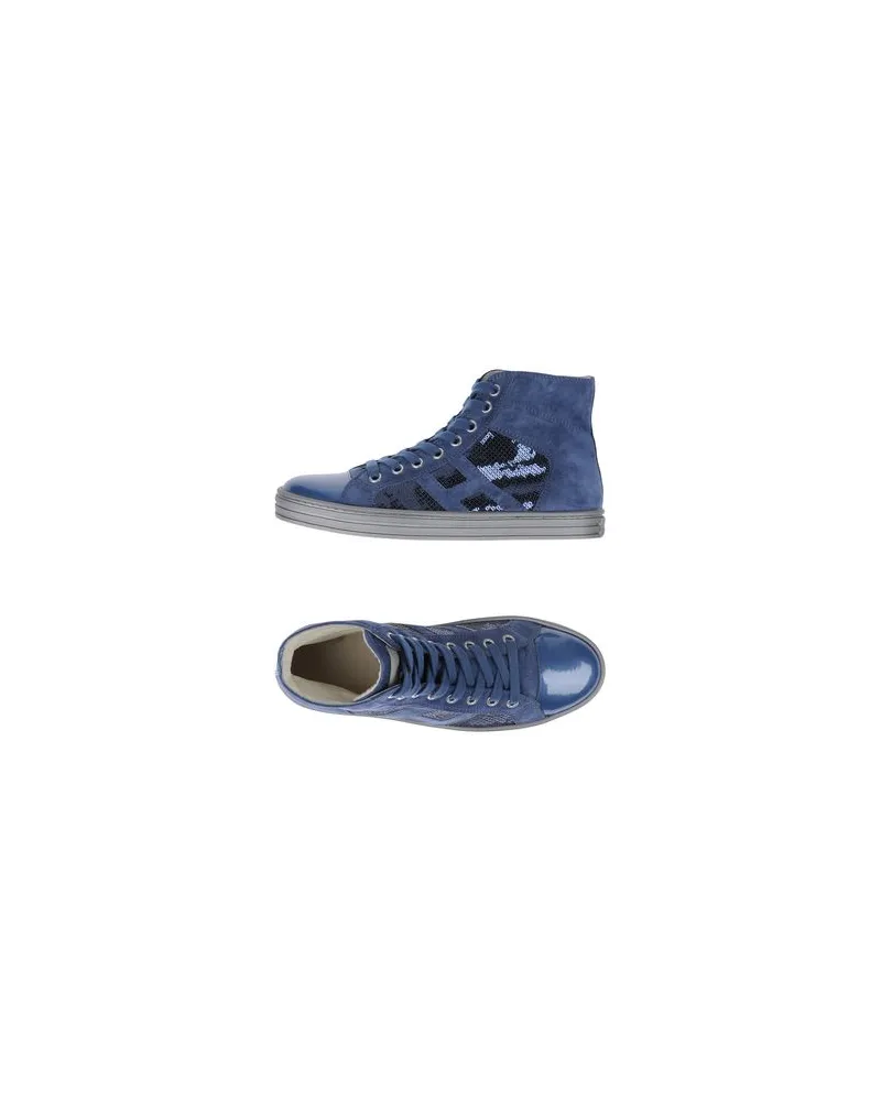 Hogan Rebel SCHUHE - Sneakersauf YOOX.COM Taubenblau