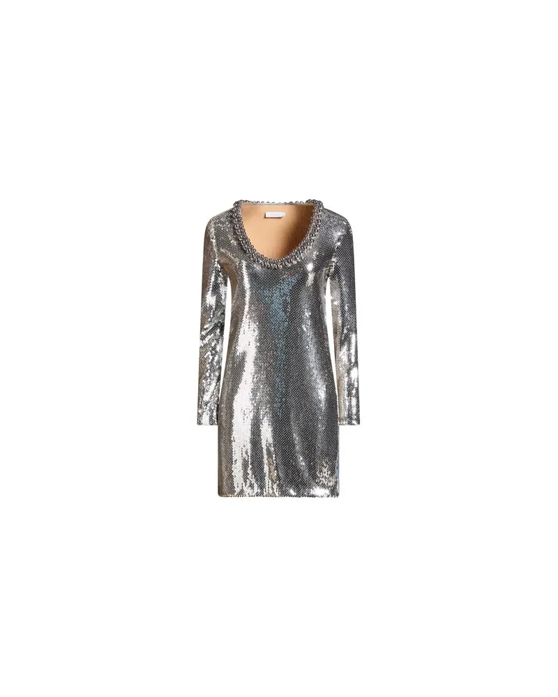 Paco Rabanne KLEIDER - Mini-Kleiderauf YOOX.COM Silber