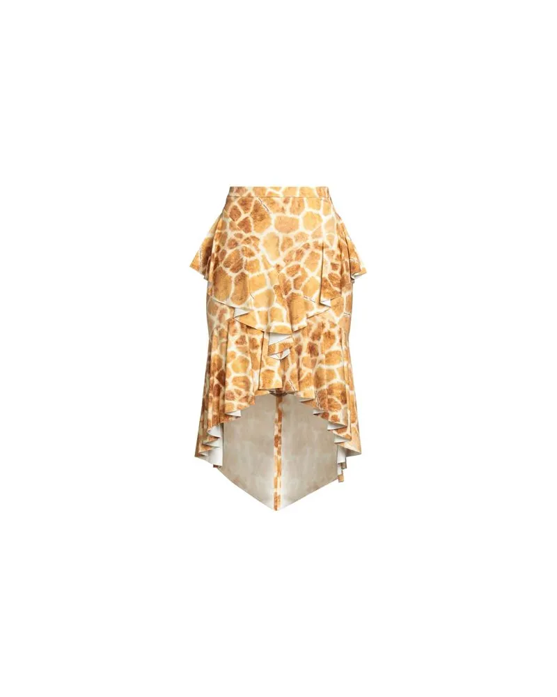Elisabetta Franchi HOSEN & RÖCKE - Midi-Röckeauf YOOX.COM Beige