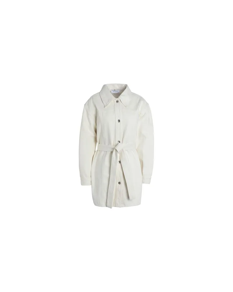 Ninety Percent TOPS - Jeanshemdenauf YOOX.COM Elfenbein
