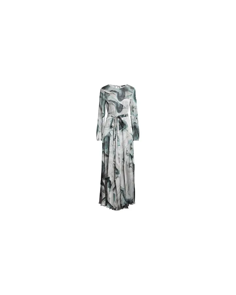HIGH KLEIDER - Maxi-Kleiderauf YOOX.COM Hellgrau