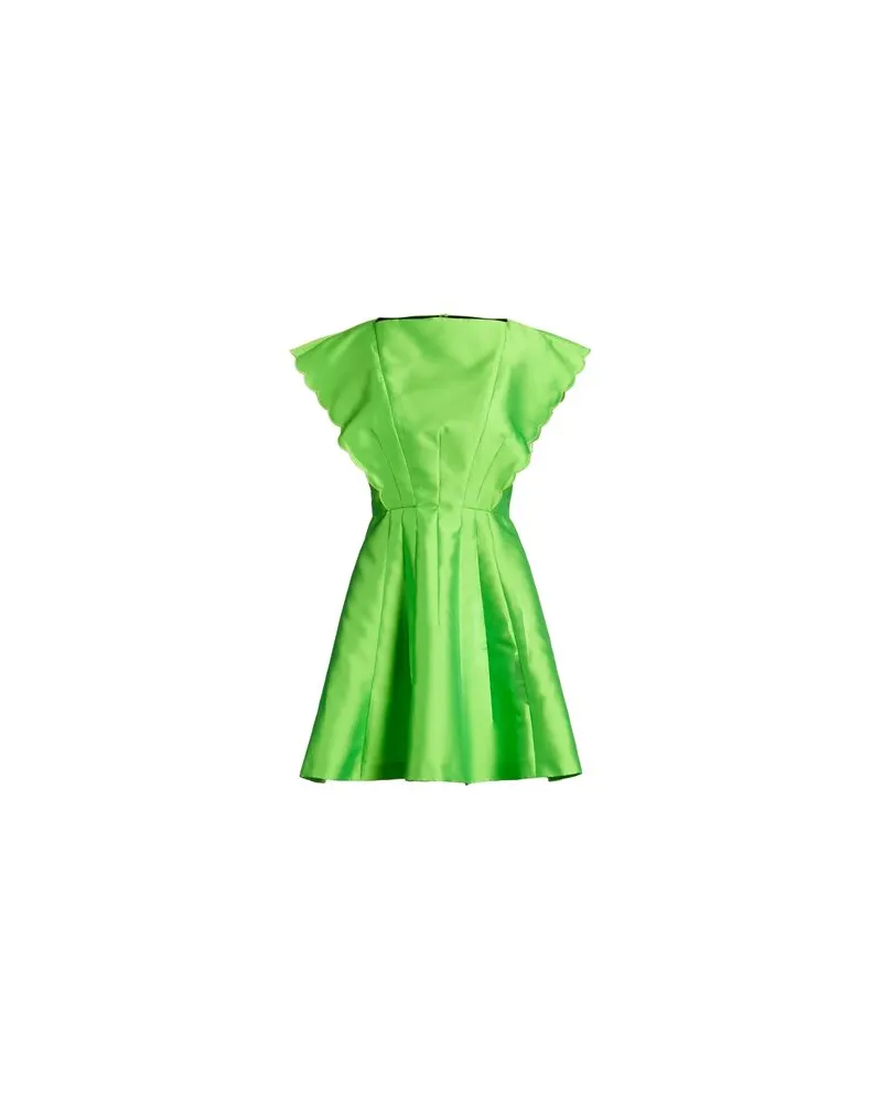 Philosophy Di Lorenzo Serafini KLEIDER - Mini-Kleiderauf YOOX.COM Säuregrün