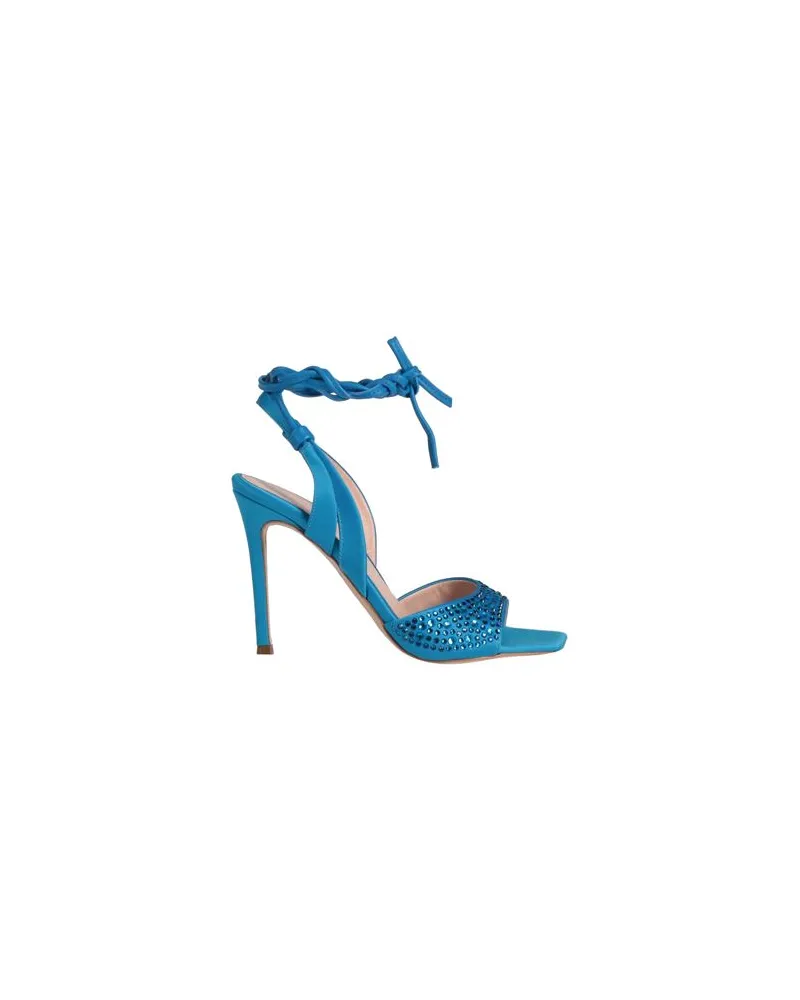 Liu Jo LEONIE HANNE X  - SCHUHE - Sandalenauf YOOX.COM Azurblau