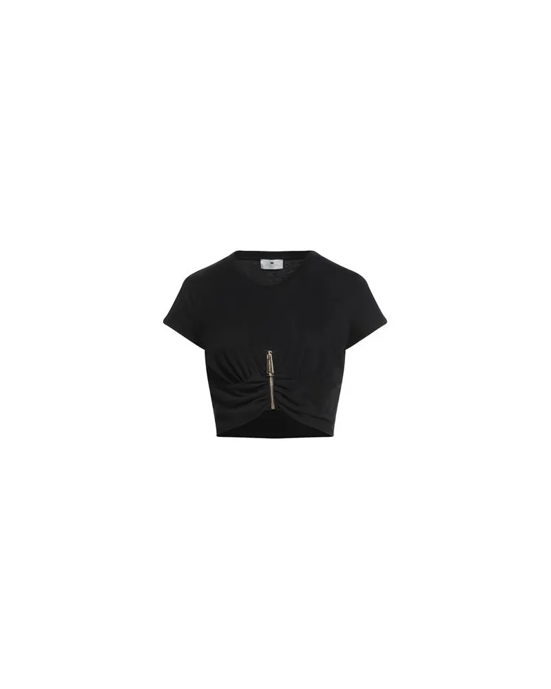 Elisabetta Franchi TOPS - T-shirtsauf YOOX.COM Schwarz