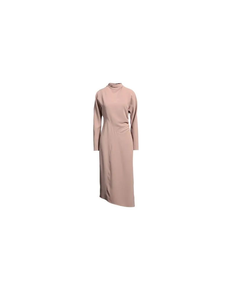 Calvin Klein KLEIDER - Midi-Kleiderauf YOOX.COM Hellbraun