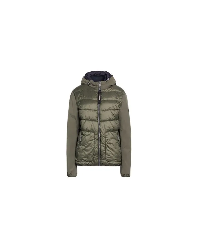 YES ZEE by Essenza JACKEN & MÄNTEL - Pufferjacken & Daunenjackenauf YOOX.COM Militärgrün