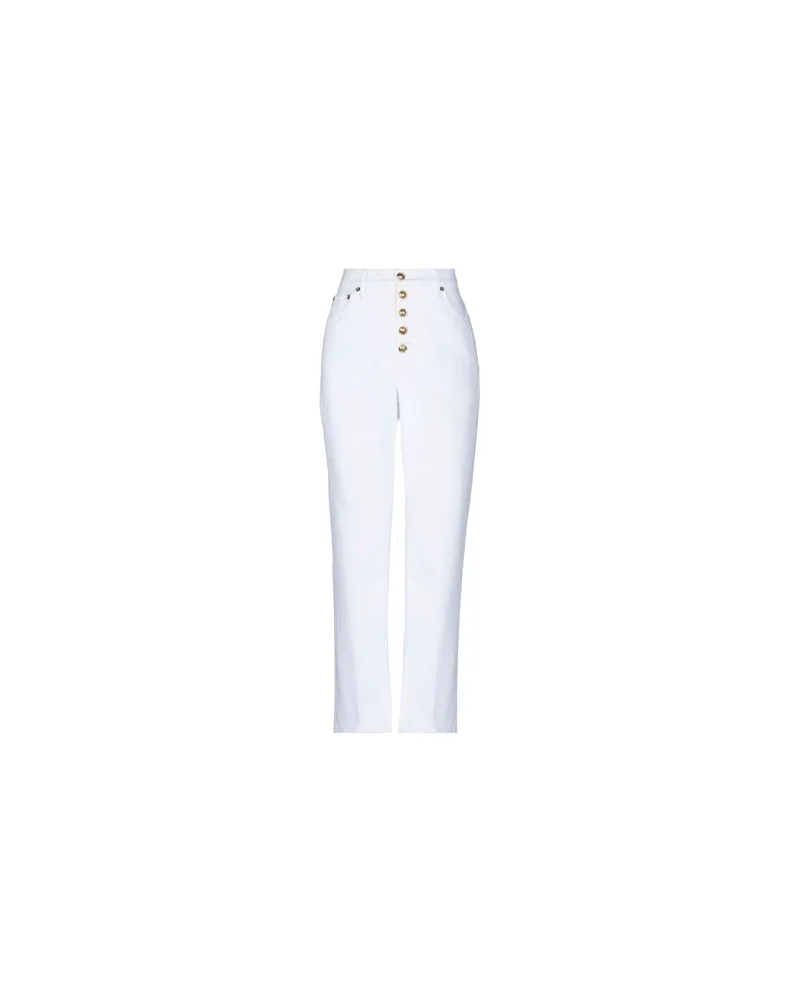 Tory Burch HOSEN & RÖCKE - Jeanshosenauf YOOX.COM Weiß