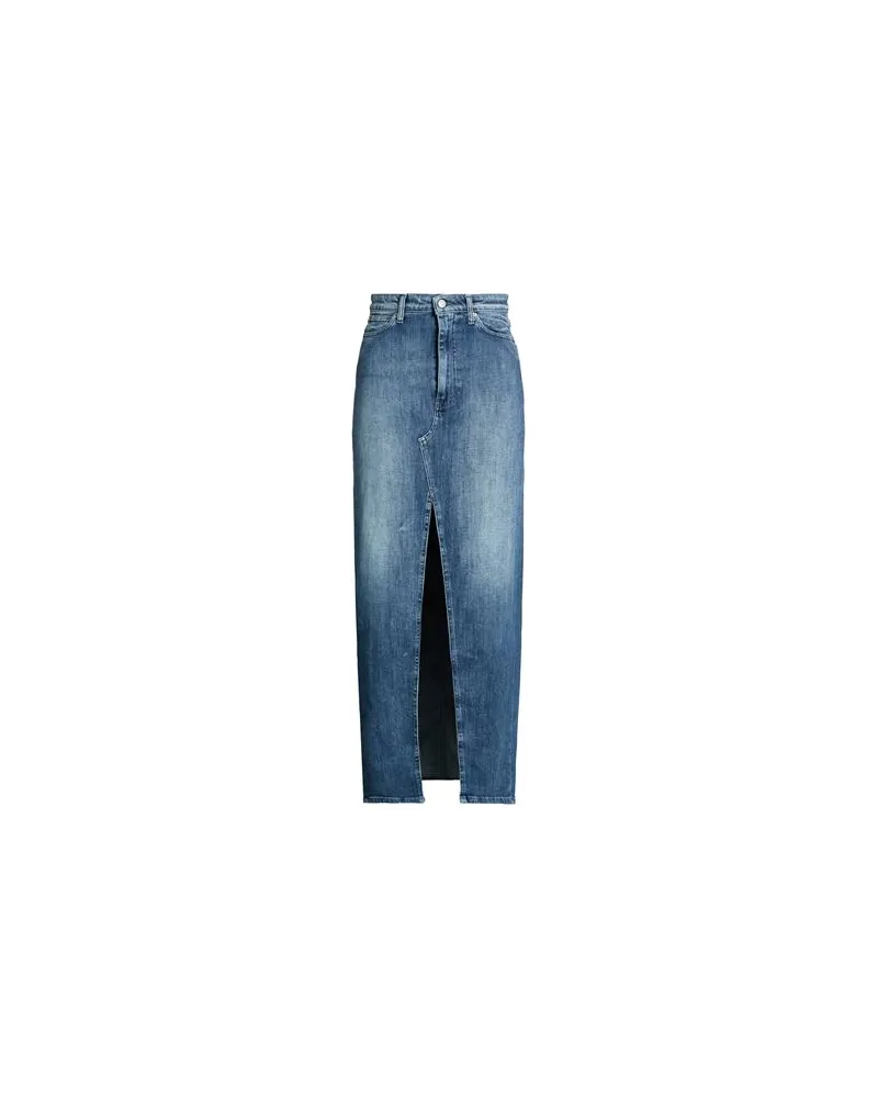 VICOLO DENIM COUTURE  - HOSEN & RÖCKE - Jeansröckeauf YOOX.COM Blau
