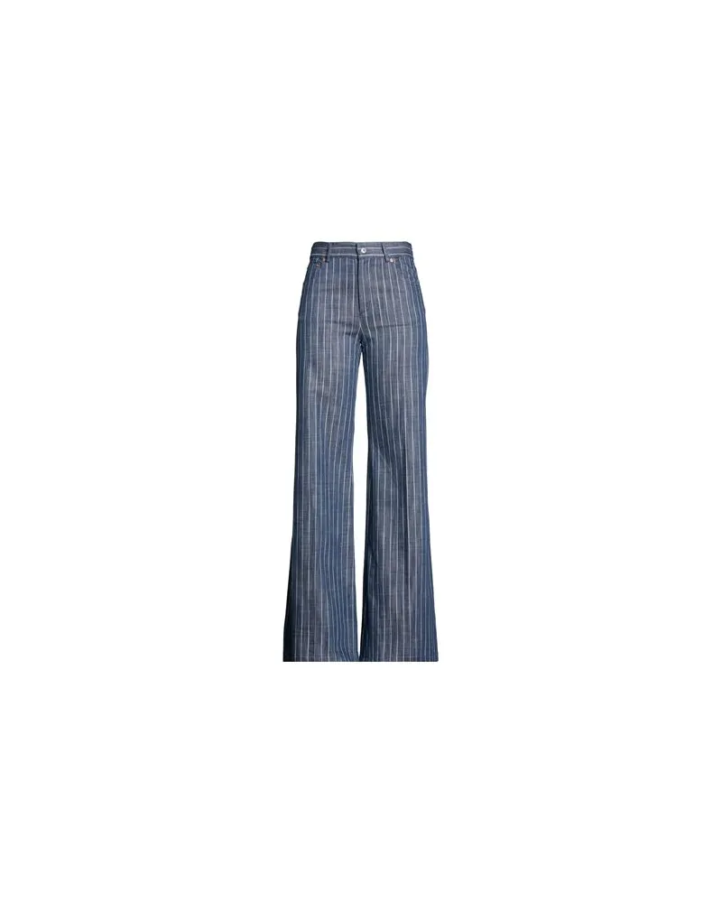 Forte Couture HOSEN & RÖCKE - Jeanshosenauf YOOX.COM Blau