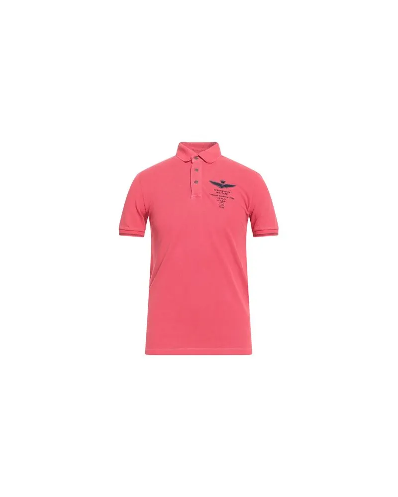 Aeronautica Militare TOPS - Poloshirtsauf YOOX.COM Koralle