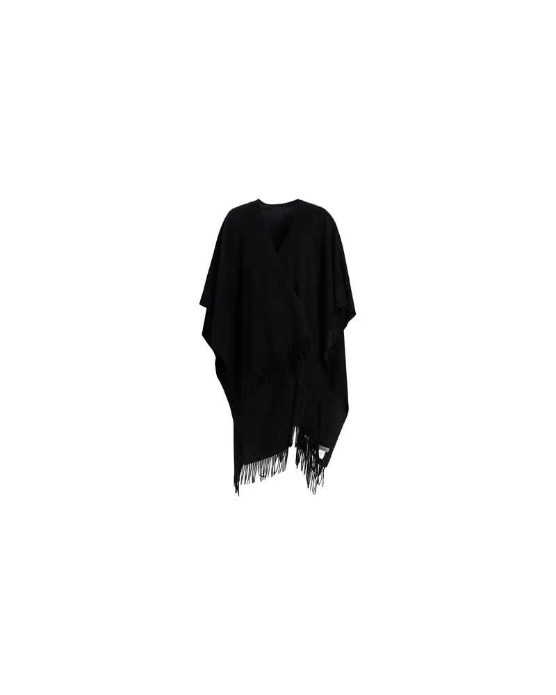 Yohji Yamamoto JACKEN & MÄNTEL - Capesauf YOOX.COM Schwarz