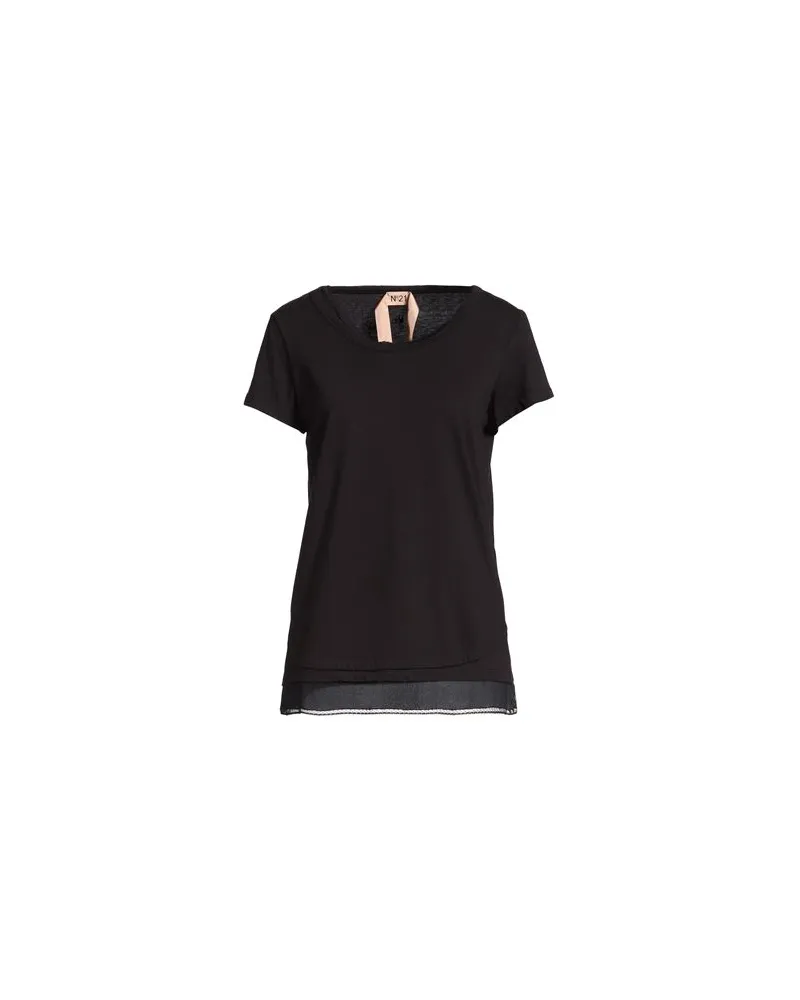 N° 21 TOPS - T-shirtsauf YOOX.COM Schwarz