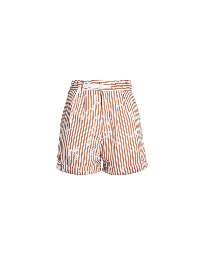 PLAN C HOSEN & RÖCKE - Shorts & Bermudashortsauf YOOX.COM Braun
