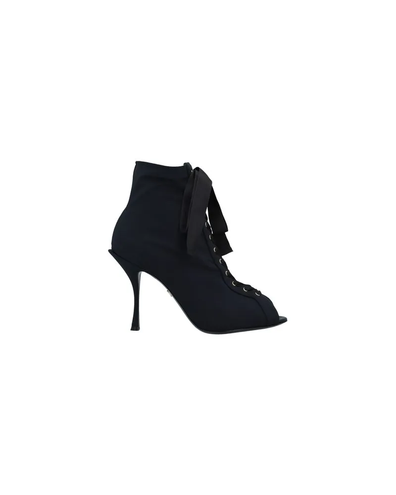 Dolce & Gabbana SCHUHE - Stiefelettenauf YOOX.COM Schwarz