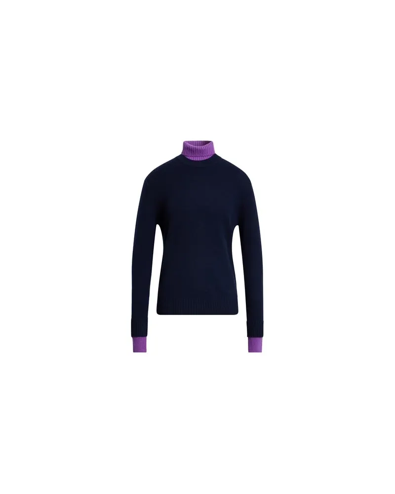 Emporio Armani STRICKWAREN - Rollkragenpulloverauf YOOX.COM Marineblau