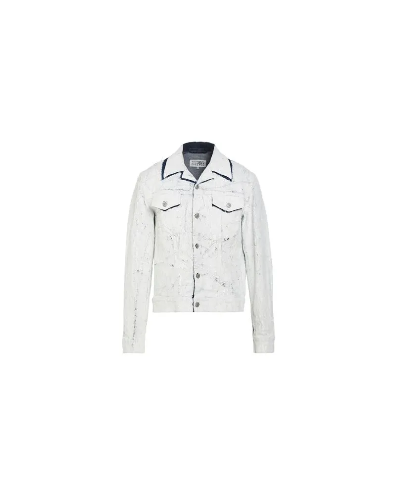 Maison Margiela JACKEN & MÄNTEL - Jeansjacken/Mäntelauf YOOX.COM Weiß