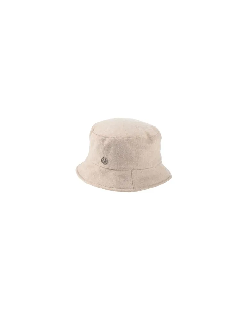 Maison Michel ACCESSOIRES - Mützen & Hüteauf YOOX.COM Beige