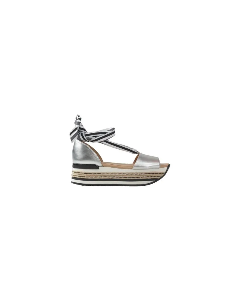 Hogan SCHUHE - Sandalenauf YOOX.COM Silber