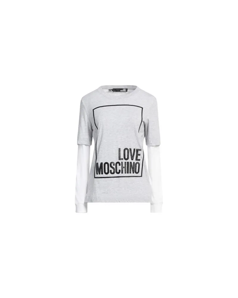 Moschino TOPS - T-shirtsauf YOOX.COM Hellgrau