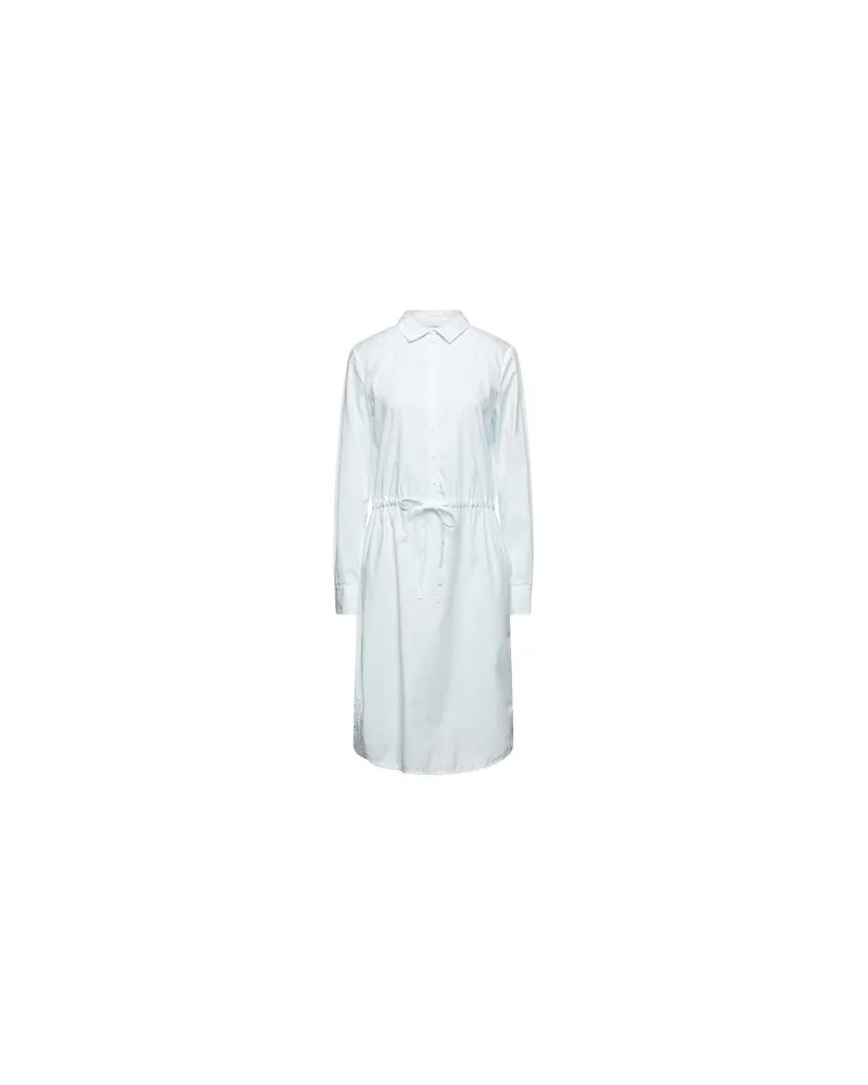 Her Shirt Her Dress KLEIDER - Midi-Kleiderauf YOOX.COM Himmelblau