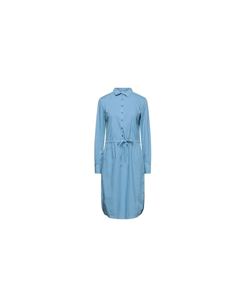 Her Shirt Her Dress KLEIDER - Midi-Kleiderauf YOOX.COM Taubenblau