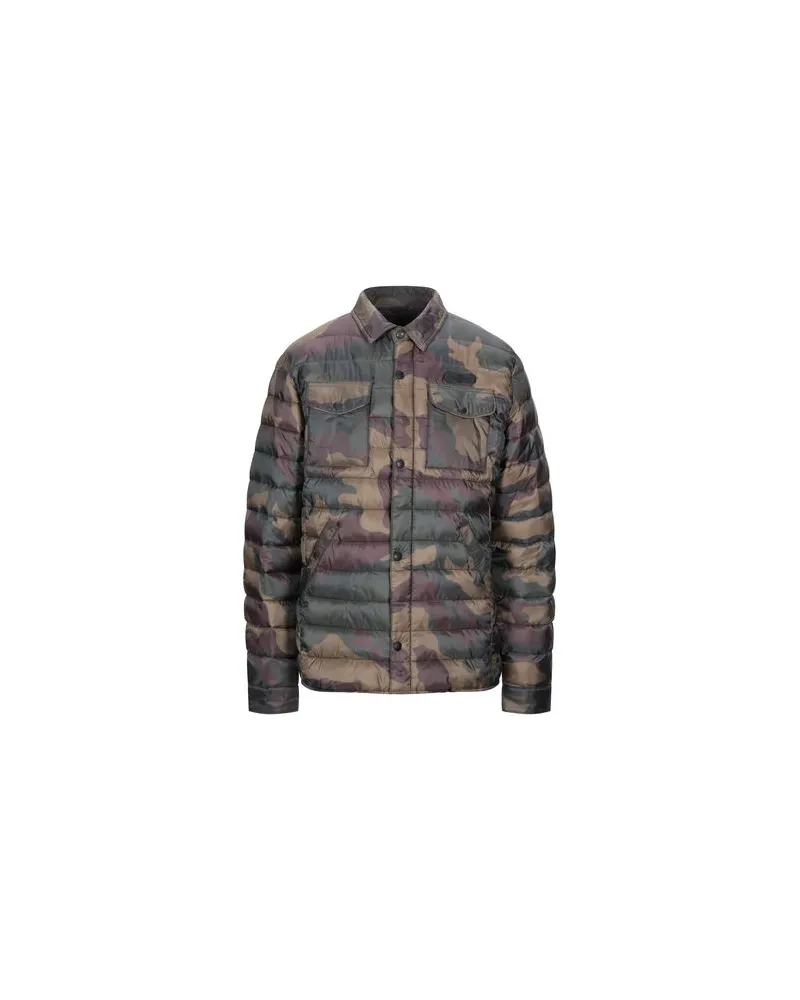 Aeronautica Militare JACKEN & MÄNTEL - Pufferjacken & Daunenjackenauf YOOX.COM Militärgrün