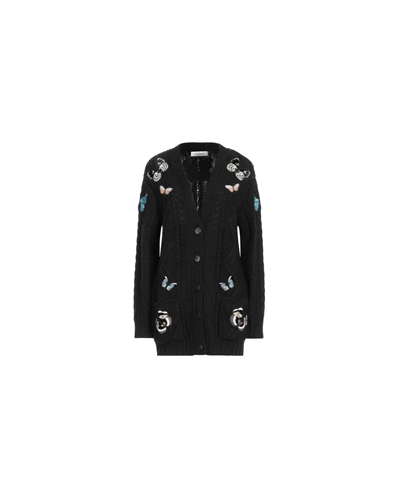 Valentino Garavani STRICKWAREN - Strickjackenauf YOOX.COM Schwarz
