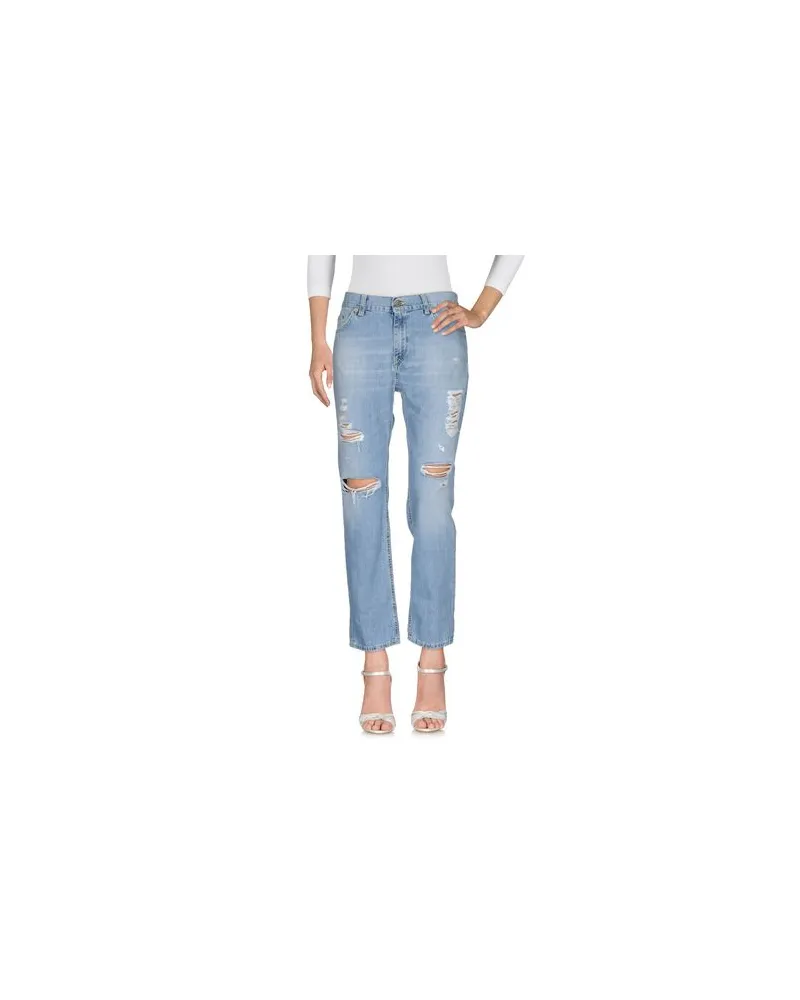 Dondup HOSEN & RÖCKE - Jeanshosenauf YOOX.COM Blau