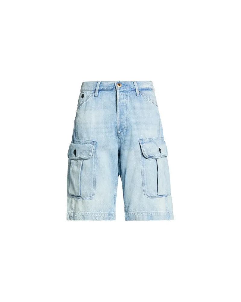 G-STAR RAW HOSEN & RÖCKE - Jeansshortsauf YOOX.COM Blau