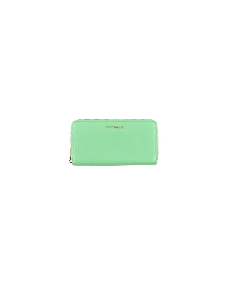 Coccinelle Kleinlederwaren - Brieftaschenauf YOOX.COM Säuregrün