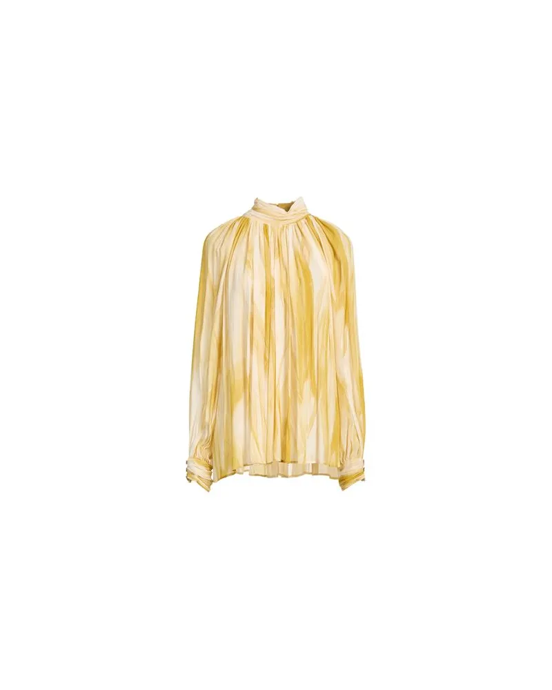 Elisabetta Franchi TOPS - Topsauf YOOX.COM Senf