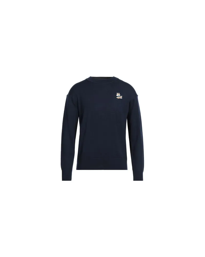 Kitsuné STRICKWAREN - Pulloverauf YOOX.COM Marineblau