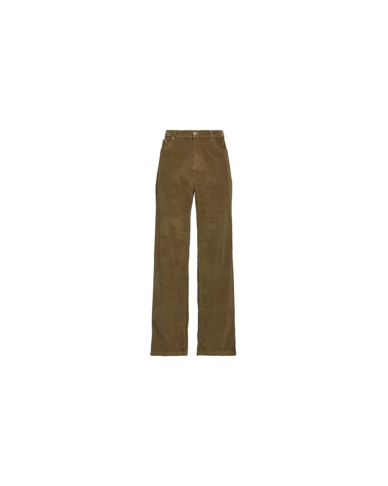 Roy Roger's HOSEN & RÖCKE - Hosenauf YOOX.COM Militärgrün
