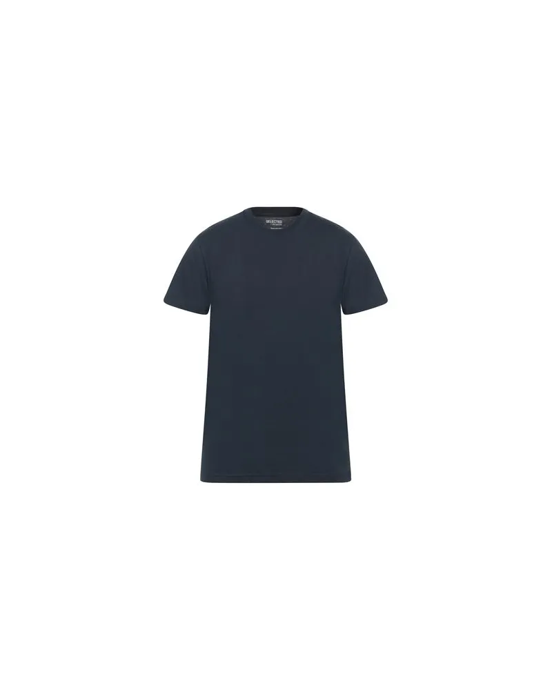 Selected Homme TOPS - T-shirtsauf YOOX.COM Marineblau