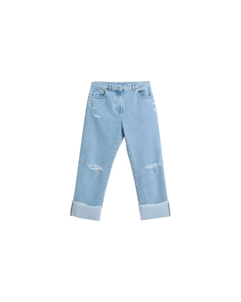 GCDS HOSEN & RÖCKE - Jeanshosenauf YOOX.COM Blau