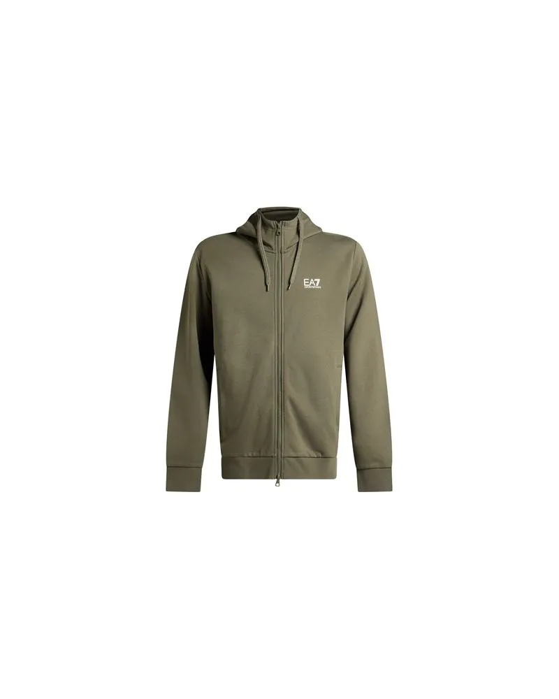 EA7 TOPS - Sweatshirtsauf YOOX.COM Militärgrün