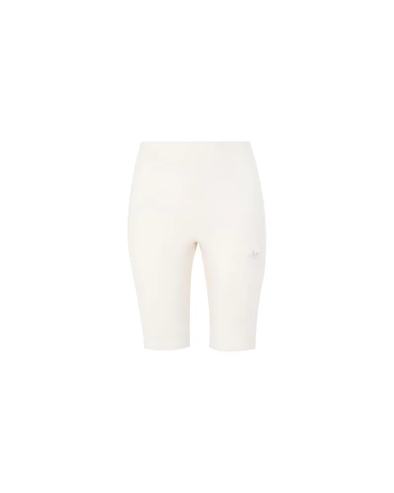 adidas SHORT TIGHTS  - HOSEN & RÖCKE - Leggingsauf YOOX.COM Elfenbein