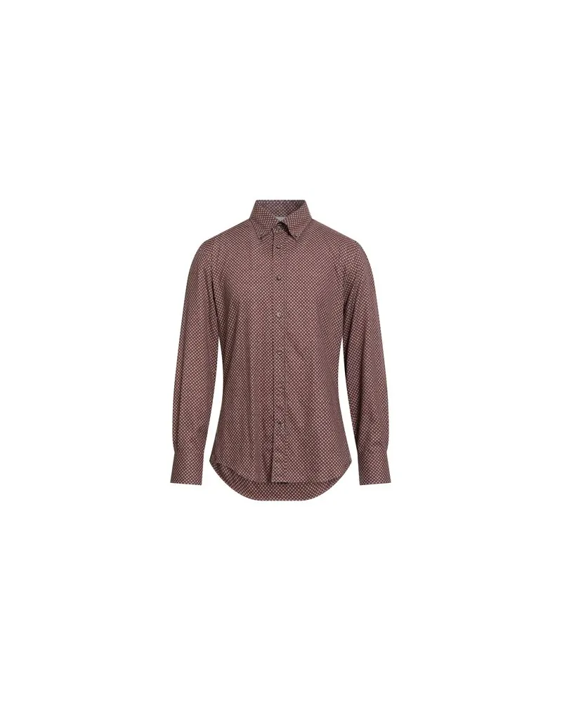 Brunello Cucinelli TOPS - Hemdenauf YOOX.COM Rostrot