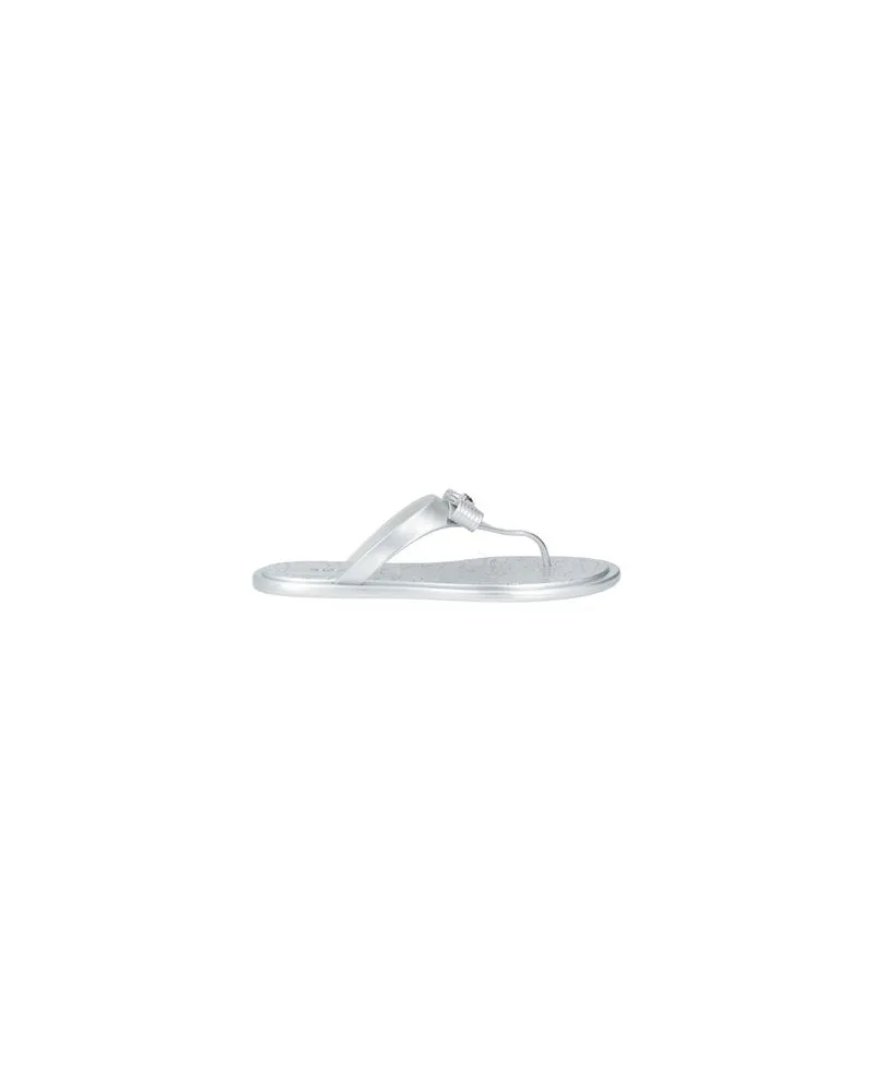 Versace SCHUHE - Zehentrennerauf YOOX.COM Silber