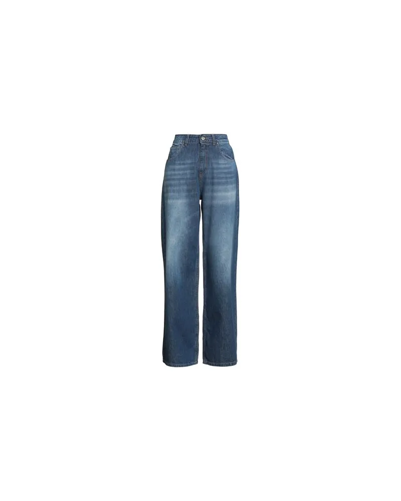 Motel HOSEN & RÖCKE - Jeanshosenauf YOOX.COM Blau