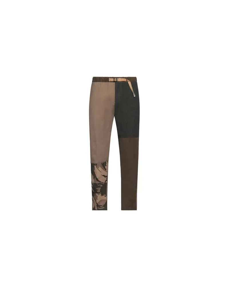 PLAN C HOSEN & RÖCKE - Hosenauf YOOX.COM Militärgrün