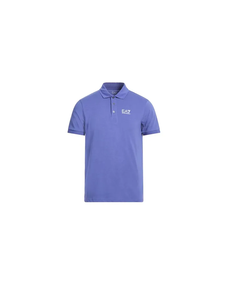 EA7 TOPS - Poloshirtsauf YOOX.COM Blau