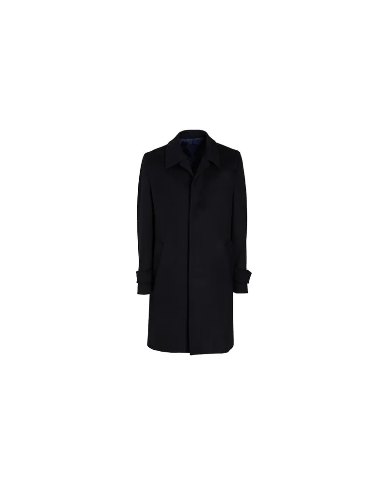 8 by Yoox WOOL BLEND COAT  - JACKEN & MÄNTEL - Mäntelauf YOOX.COM Nachtblau